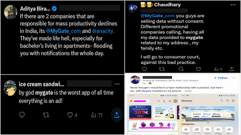 Community complaint screenshot 3
